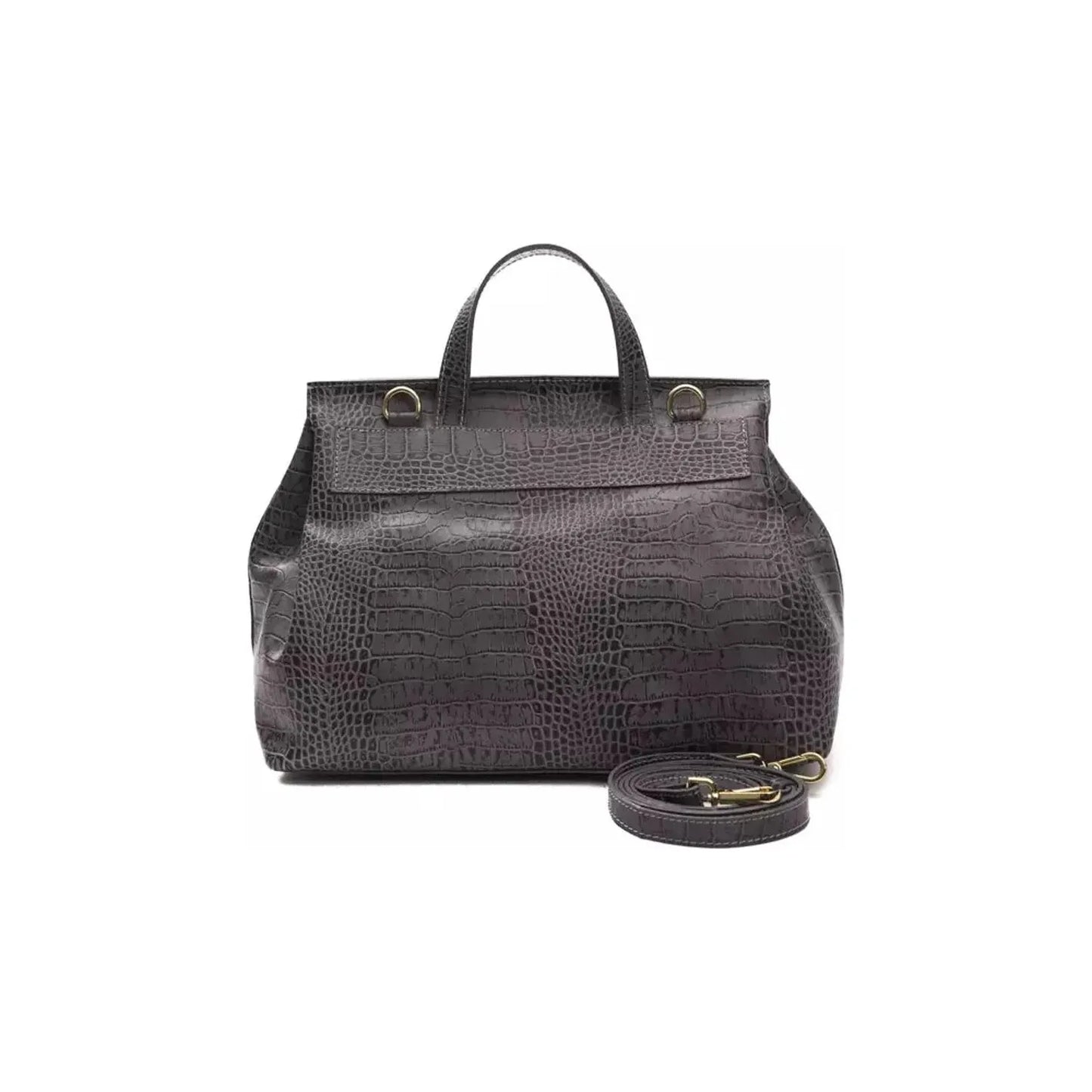 Pompei Donatella Convertible Croc-Print Leather Handbag gray-leather-handbag stock_product_image_5825_1386338060-26-5bafdd22-755.webp