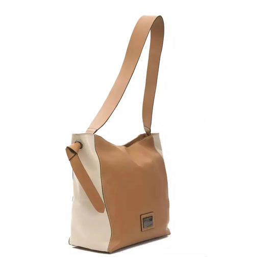 Pompei DonatellaElegant Leather Shoulder Bag in Rich BrownMcRichard Designer Brands£159.00