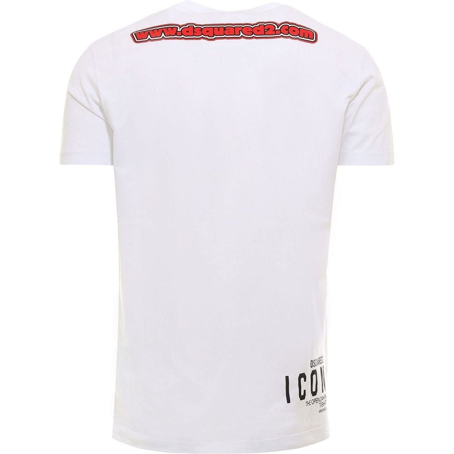 Dsquared² Elevated White Cotton Roundneck T-Shirt s-dsquared-t-shirt-1 stock_product_image_6137_1130897321-2-bc3764d7-5bf.jpg