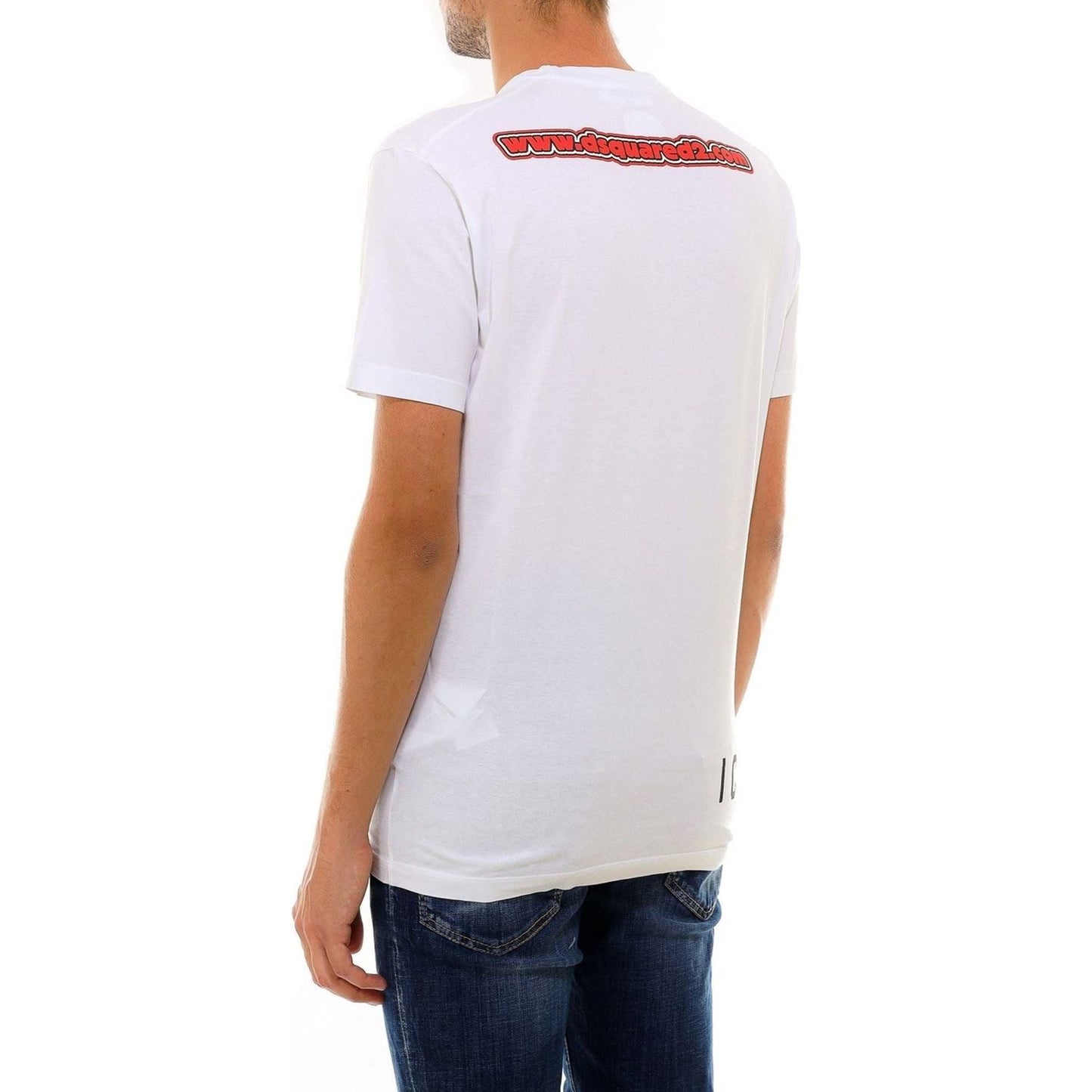 Dsquared² Elevated White Cotton Roundneck T-Shirt s-dsquared-t-shirt-1 stock_product_image_6137_1530206857-2-1837ed03-b94.jpg