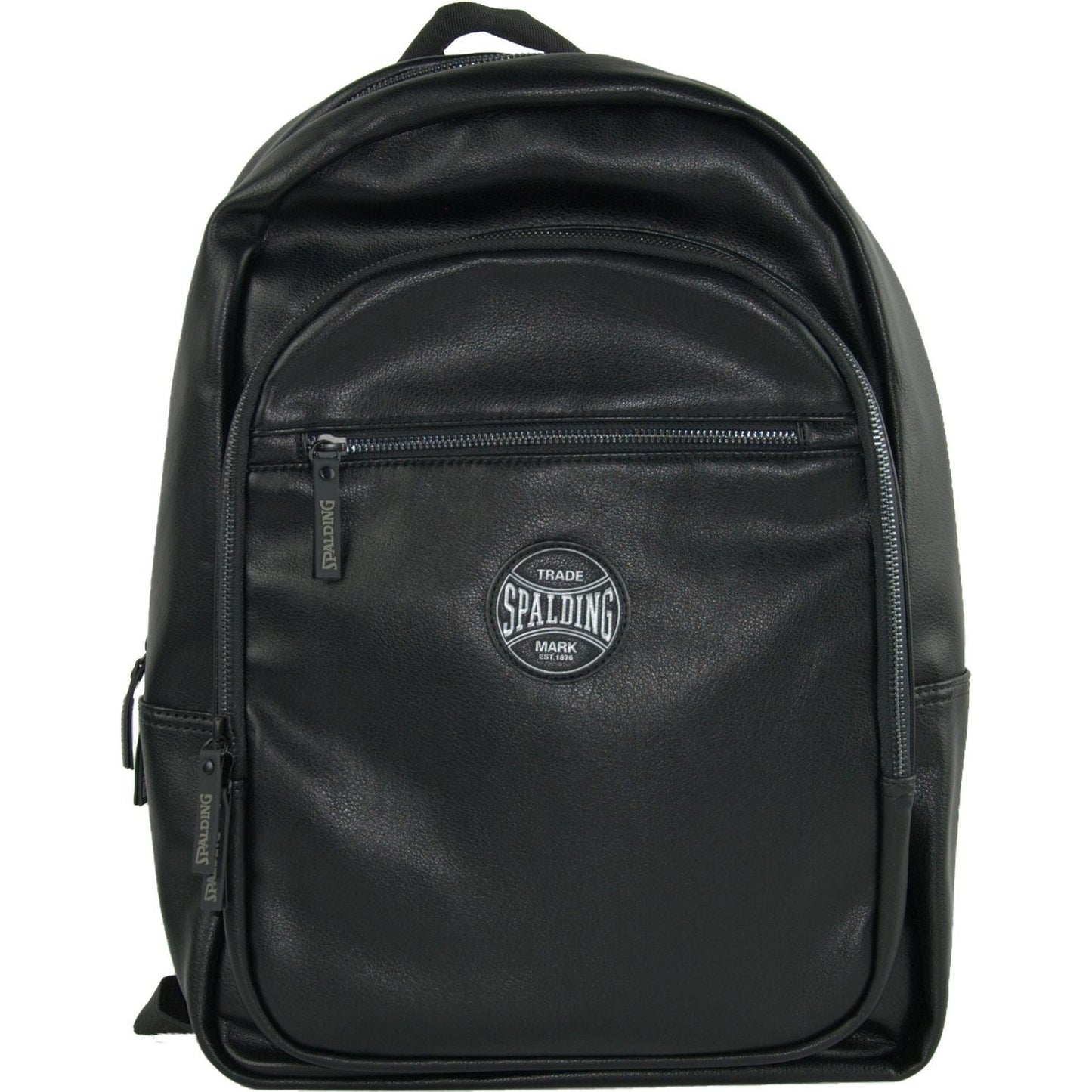 A.G. Spalding & Bros Sleek Black Pro Backpack For Men black-polyurethane-backpack-1 stock_product_image_748_1955059726-74096f7b-478.jpg