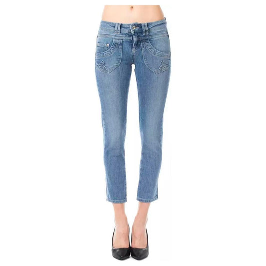Ungaro Fever Ungaro Fever Chic Capri Jeans light-blue-cotton-jeans-pant-10