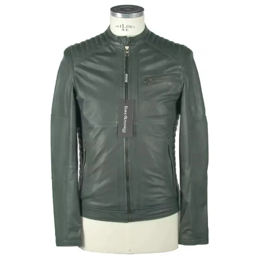 Emilio Romanelli Emerald Elegance Leather Jacket green-leather-jacket-2 stock_product_image_977_277835561-a5acff70-b1a.webp