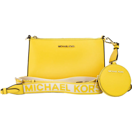 Michael Kors Jet Set Daffodil Vegan Crossbody Tech Attachment Bag Purse jet-set-daffodil-vegan-crossbody-tech-attachment-bag-purse